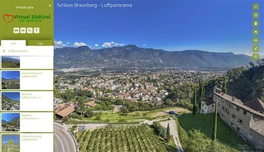 Virtueller Rundgang Lana e dintorni · Lana und Umgebung